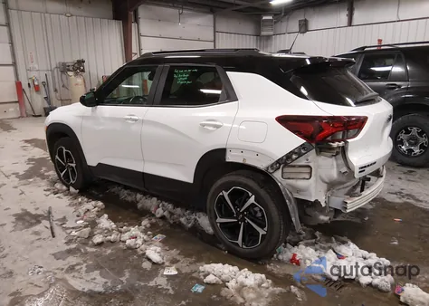 2021 Chevrolet Trailblazer Awd Rs from USA, damaged, VIN KL79MUSL7MB156974